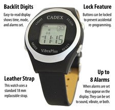Reloj vibrador alarma CADEX VibraPlus 8