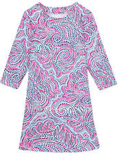 Vestido Mujer - Vestido Estampado - Solero - 2XL - Rosa Azul