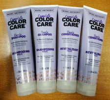 Paquete de 4: Champú/acondicionador Marc Anthony cuidado completo del color 8 oz. (0672/0689) R4P1