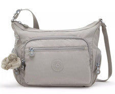 Bolso Bandolera Kipling Unisex Para Mujer Gabbie Pequeño en Gris Talla Única Nuevo con Etiquetas