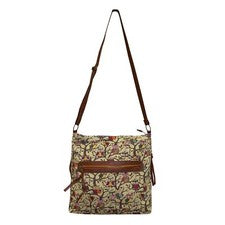Búho Estampado Bolso Chic de Moda Mujer Universidad Bolsa de Viaje - Beige