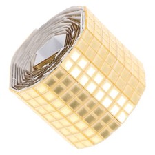 1 rollo autoadhesivo espejo mosaico pegatina de pared para decoración del hogar