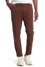 Pantalones chinos a medida para hombre DL1961 34/32 piña nuevos con etiquetas