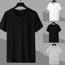 Moda Camisetas Hombre Elásticas Unisex Transpirables Baselayer Basic Bottoming