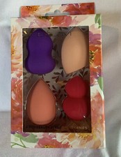 Esponja Mezcladora Celavi Belleza Set de 4 Maquillaje Doble Punta Rostro Belleza Herramienta
