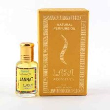 Jannat Lasa Aromatics Perfume Natural Aceite Fragancia 100% Puro Natural - 10 ml