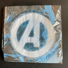 Servilleta Bebida Avengers (20ct) 5" x 5" Nueva