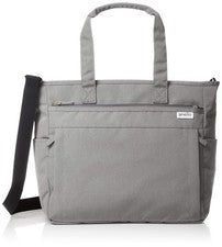 Bolso de Hombro Anello GRANDE PLC 2 Vías Gris Claro