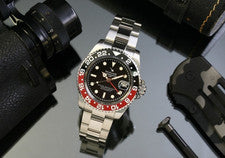 Reloj de buceo OceanX Sharkmaster GMT automático para hombre 42 mm WR500 SMS-GMT-561
