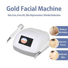 Máquina de belleza facial fraccionaria 2 en 1 R-F martillo frío estiramiento de la piel levantamiento