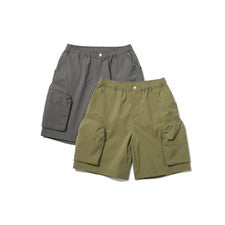 Pantalones cortos sueltos retro lisos de cinco puntos de moda japonesa de tendencia para hombre