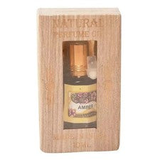 Fragancia Ámbar Aceite Perfume Natural Larga Duración India Unisex Spray Corporal 10 ML