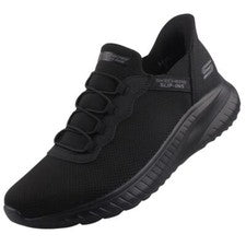 Zapatillas Skechers Slip-ins Bobs Squad Chaos para hombre negras 118300-Bbk