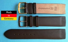 Correa de reloj adecuada para Skagen marrón para fijar con tornillos 14 16 18 20 22 mm