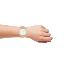 Oozoo Cuero Reloj de Mujer C10588 Análogo Cuarzo Pulsera Rosa Relojes UOC10588