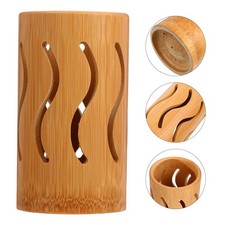 Vajilla Bambú​ Soporte Utensilios de Cocina para Utensilios Encimera