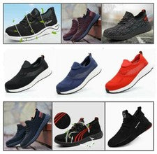Zapatos de Trabajo Hombre Mujer Sandalias de Seguridad S3 Gorra de Acero Verano Transpirable