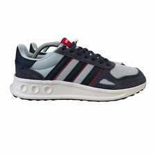 Adidas Run 84 Gris Azul Marino Rojo Zapatos JR8712 Para hombres Talla 7.5 - 12
