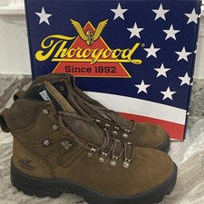 Thorogood AMERICAN UNION SERIES WP 6" Hombre Acero Botas de Trabajo Marrón Impermeables