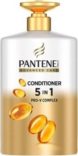 Acondicionador Pantene Advanced Care 5 en 1Pro Vit, 1L, renueva el brillo radiante del cabello