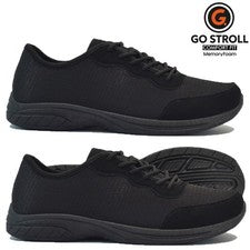 ZAPATOS DEPORTIVOS PARA CAMINAR DESCALZOS CÓMODOS INFORMALES ENCAJE ESPUMA VISCOELÁSTICA PARA HOMBRES TALLA