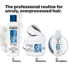 Mascarilla y suero champú L'Oreal Professionnel Xtenso Care para cabello alisado