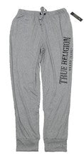 Pantalones de salón True Religion para hombre gris jaspeado con logotipo gráfico