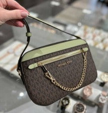Bolso Bandolera Michael Kors Para Mujer Jet Set Artículo Grande Cadena Este Oeste -