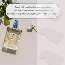 100 PCS Disposable White Perfume Test Strips Paper Essential Oils Tester Cards
