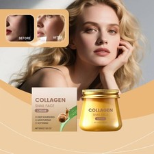 Crema facial antienvejecimiento con colágeno de caracol reviviendo niacinamida hidratante piel