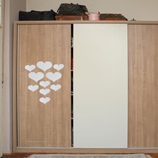 20 PIEZAS Pegatinas de Pared Efecto Calcomanías para Decoración de Espejo Hogar
