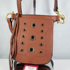 Bolso Convertible Vince Camuto Cuero Marrón Nuevo con Etiquetas