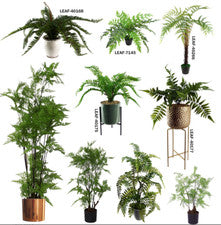 Planta de helecho artificial realista premium interior decoración del hogar oficina diseño de hojas Reino Unido