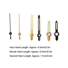 100Pcs Watch Hands Night Light Elegant Accessory For 2035 Movement
