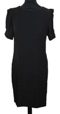 VESTIDO COLGANTE MANGA CORTA SOAKED LUXURY NEGRO T. 34 NUEVO