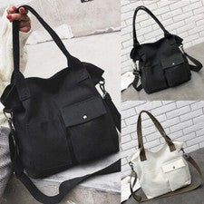 Bolso de compras de viaje grande para mujer Bolso bandolera de lona para dama Bolso de hombro BOLSO,