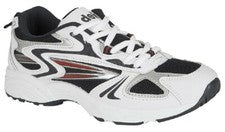 Zapatillas informales cómodas para hombre Dek Venus negras blancas