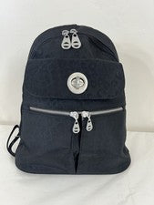 BAGGALLINI Negro Nápoles Convertible Nylon Acolchado Mujer Mochila Bolso Bandolera C1