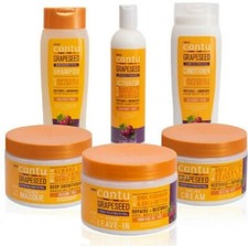 Cantu | Productos para el cuidado del cabello fortalecedor de la semilla de uva para cabello rizado y ondulado