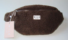 Riñonera WILO THE LABEL Mujer Espresso Sherpa MANOS LIBRES NUEVA CON ETIQUETAS $68