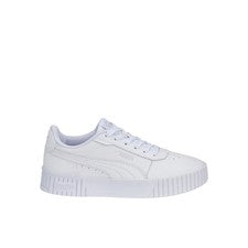 Zapatillas informales blancas PUMA Carina 2.0 plataforma jóvenes niñas 38618502