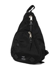 Bolso corporal con estampado de logotipo anello URBAN O.D AT-S0231 negro