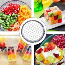 Cortador de cubos cortar huevo setas patata gadget vajilla accesorios de cocina