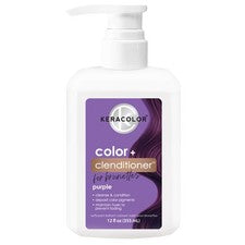 Keracolor Color + Clenditioner 3 en 1 12 fl oz (paquete de 1), púrpura