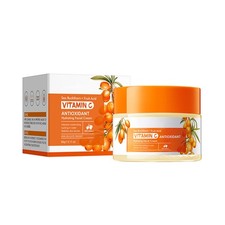 Crema hidratante facial suavizante de espino amarillo 60 g para cuidado facial