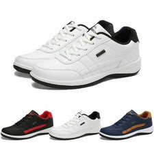 ZAPATOS DEPORTIVOS PARA CORRER PARA HOMBRES AMORTIGUADORES INFORMALES DE ENCAJE GIMNASIO CAMINAR TALLA