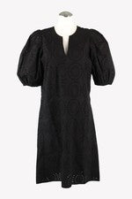InWear Damen Kleid Gr. 36 Schwarz NEU Baumwolle Kleid Minikleid Dress