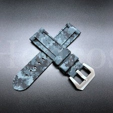 Correa de reloj de goma de silicona Russian Diver de 26 mm para correa Invicta CAMO