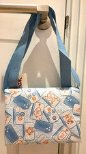 NUEVO CON ETIQUETAS TJ MAXX - Azulejos de Juego Mah Jong - Bolso de Compras Grande Reutilizable Eco