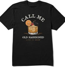 Camiseta trituradora de manga corta Call Me Old Fashioned